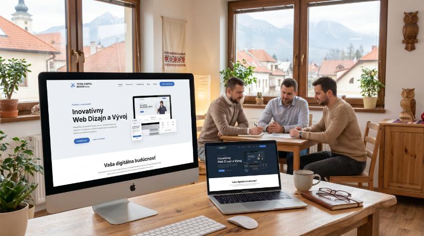 Hyperrealistický návrh webu