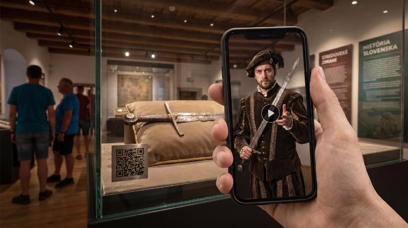 QR video marketing image